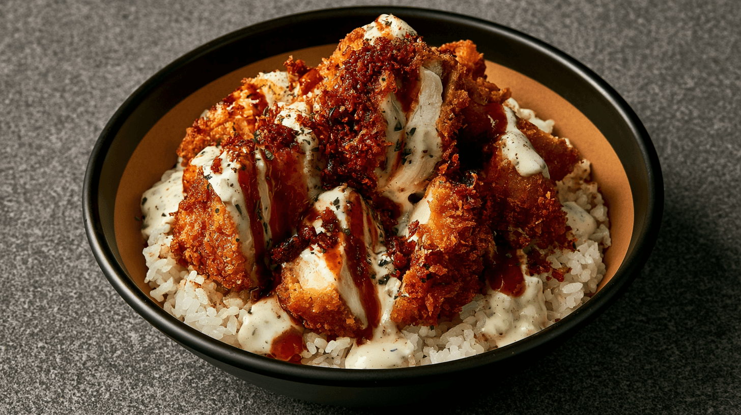 Photo : bowl crousty poulet