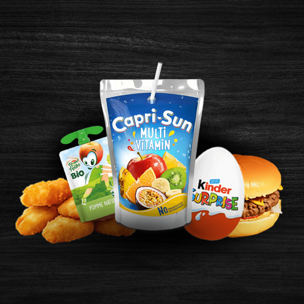 Photo : menu enfant