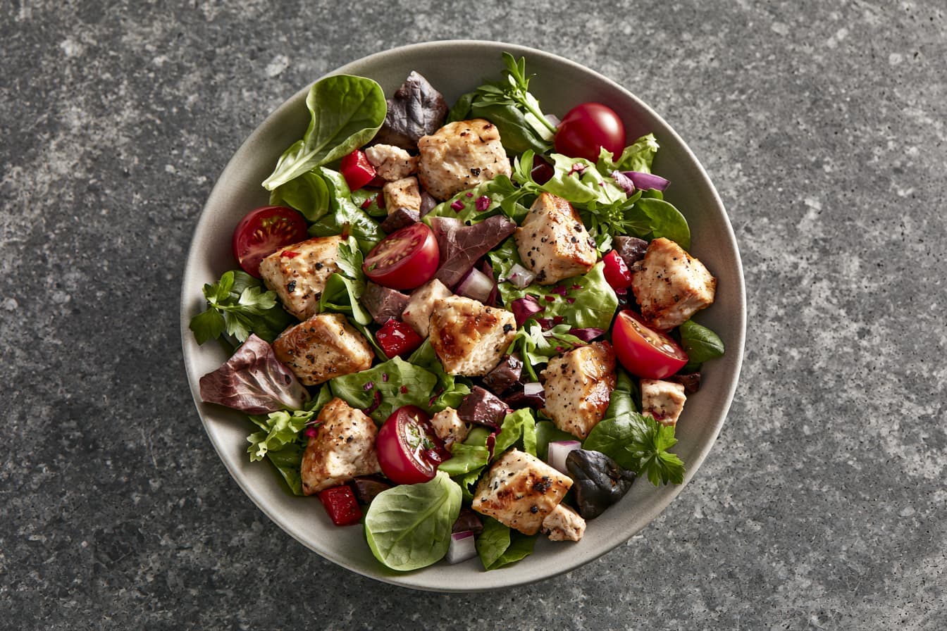 Photo : salade composée
